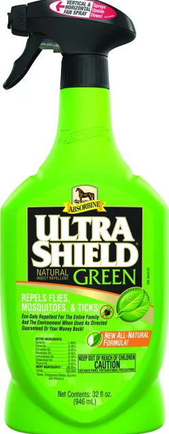 Absorbine® UltraShield® Green Natural Fly Repellent - Quart