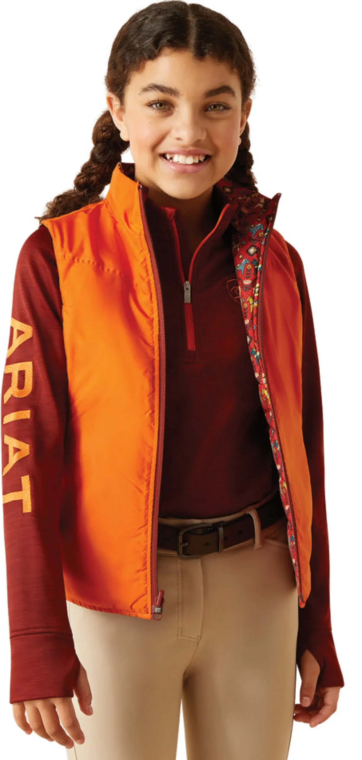 Ariat® Kids’ Bella Reversible Insulated Vest