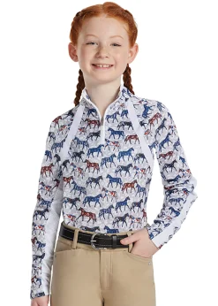 Ariat® Kids’ Print Sunstopper Shirt 3.0