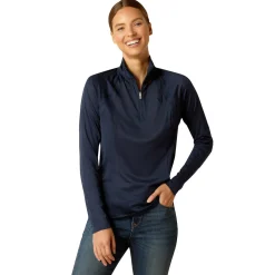 Ariat® Ladies’ Sunstopper Quarter-Zip Base Layer 3.0