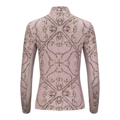 Arista® Golden Stirrups Quarter-Zip Long Sleeve Sun Shirt