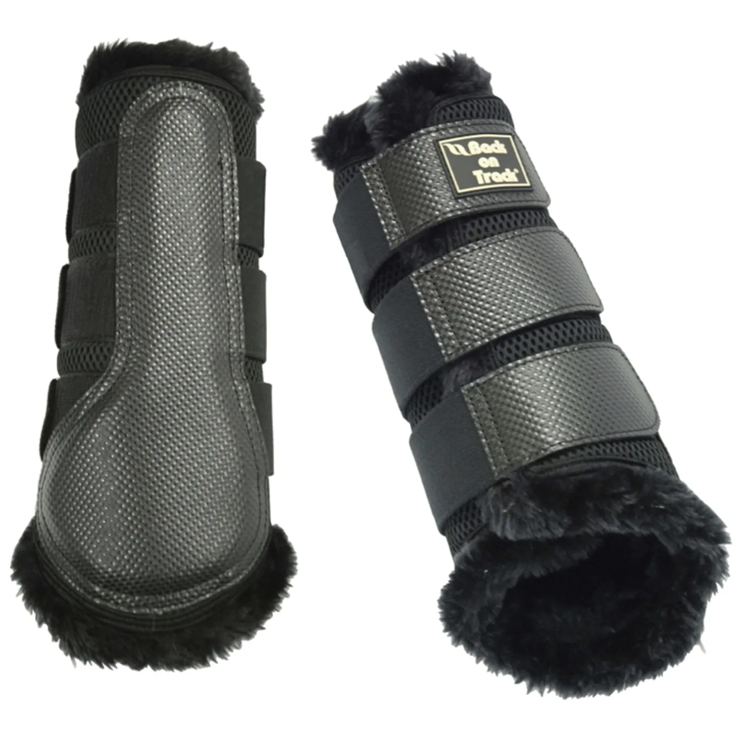 Back on Track® 3D Mesh Splint Boots with Faux Fur