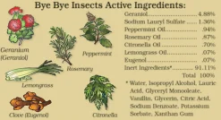 Bye Bye Insects™ Fly & Mosquito Repellent