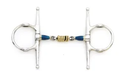 Centaur® Blue Steel Double-Jointed Disc Full Cheek Gag