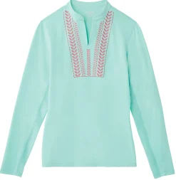 CoolBlast® 100 Ladies’ Notch-V Long Sleeve Top