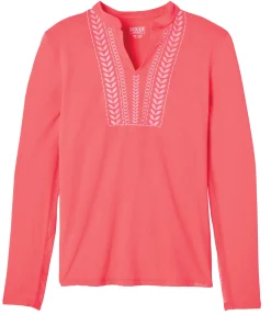 CoolBlast® 100 Ladies’ Notch-V Long Sleeve Top