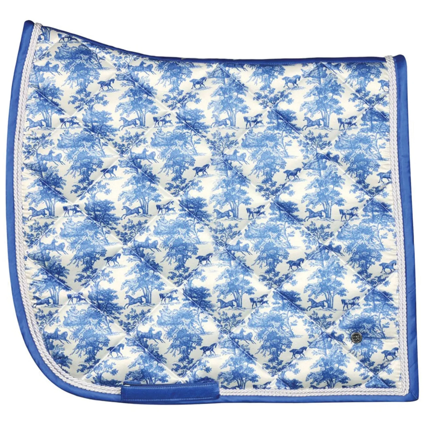 Dapplebay Equestrian Toile Dressage Saddle Pad