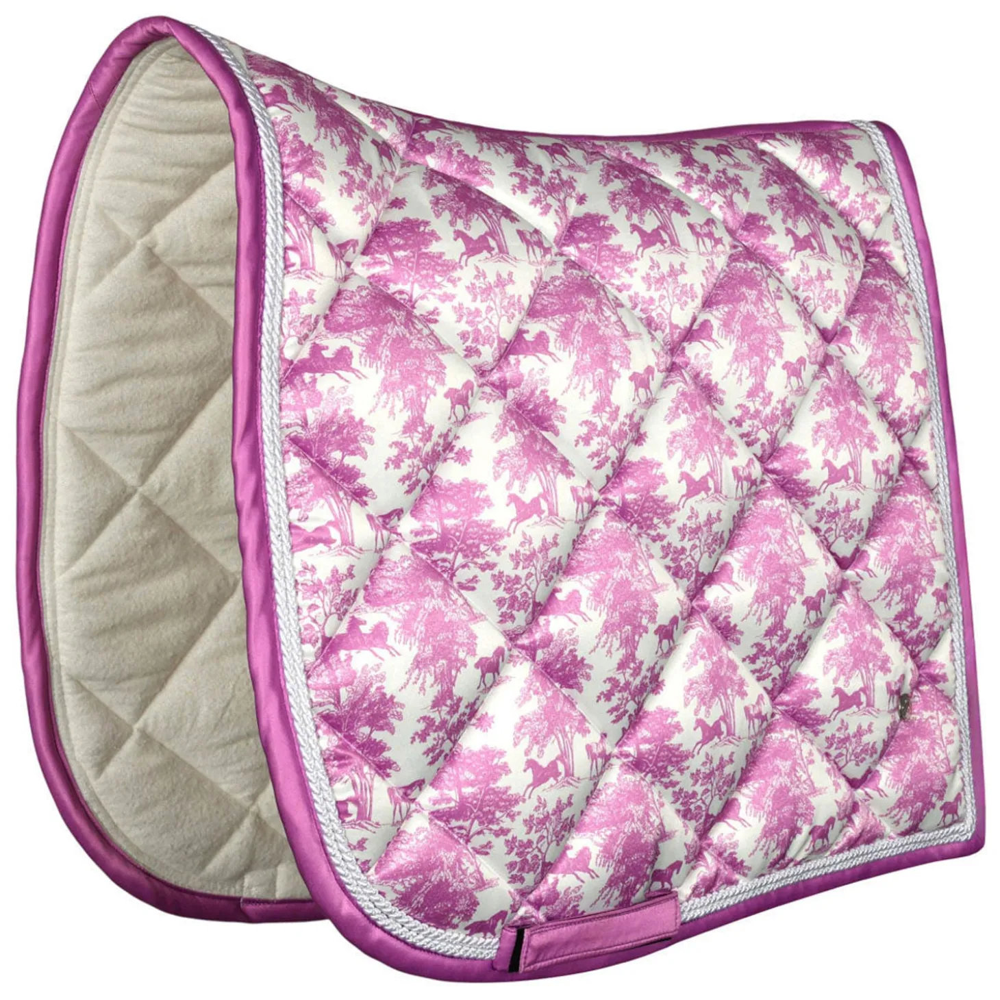 Dapplebay Equestrian Toile Dressage Saddle Pad