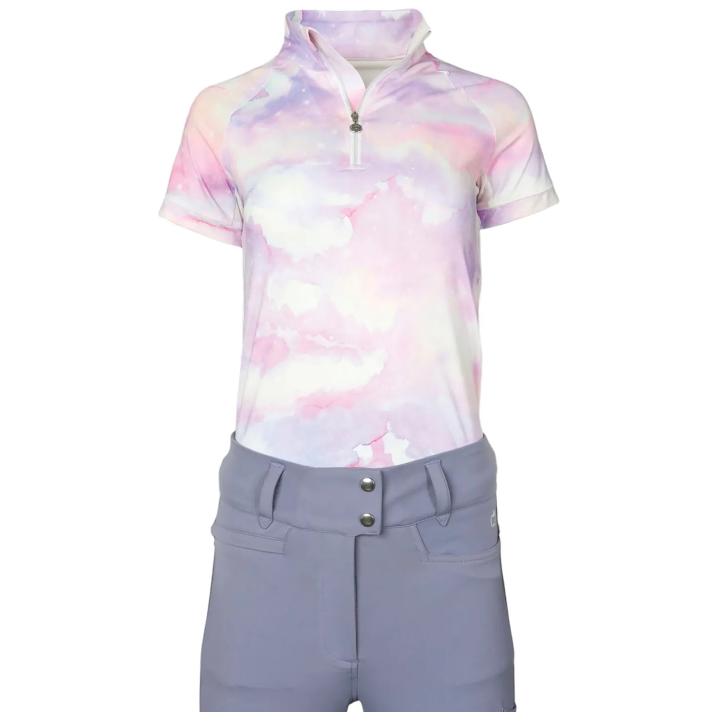 Dapplebay Lavender Haze Short-Sleeve Sun Shirt