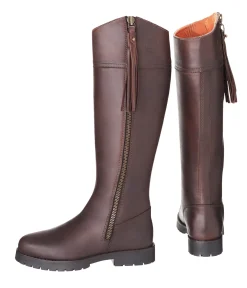 DS Dandridge Mahogany Tall Boots