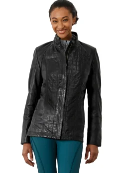DS Ladies’ Moto Leather Jacket