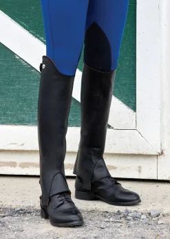 DS Ladies’ Perfect Profile Leather Half Chaps