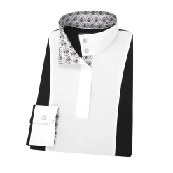 Essex Classics Girls’ Luna Performance Long Sleeve Show Shirt