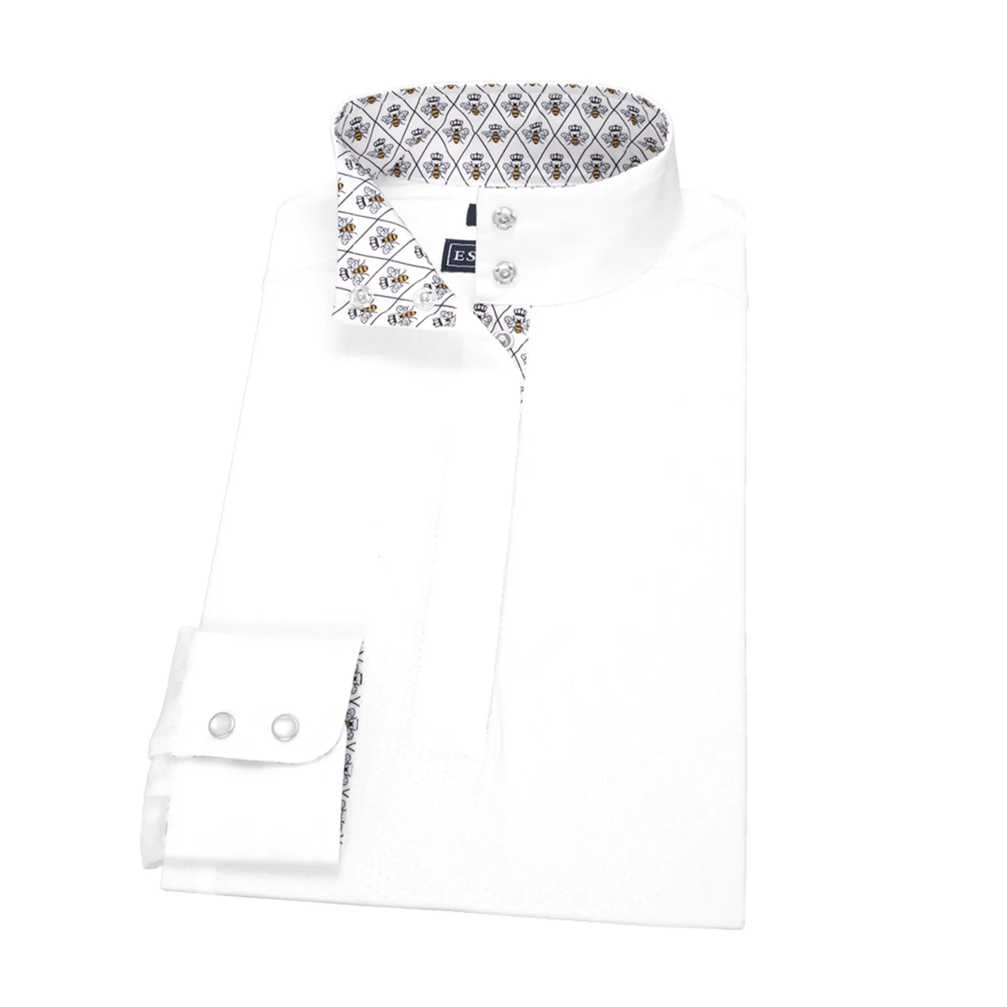 Essex Classics Ladies’ Talent Yarn® Straight Collar Long Sleeve Show Shirt