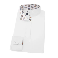 Essex Classics Ladies’ Talent Yarn® Straight Collar Long Sleeve Show Shirt