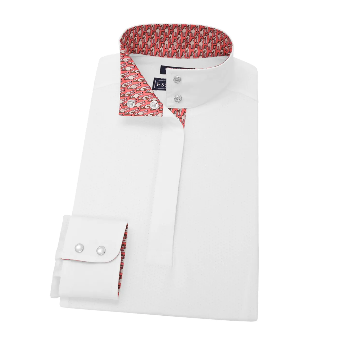 Essex Classics Ladies’ Talent Yarn® Straight Collar Long Sleeve Show Shirt