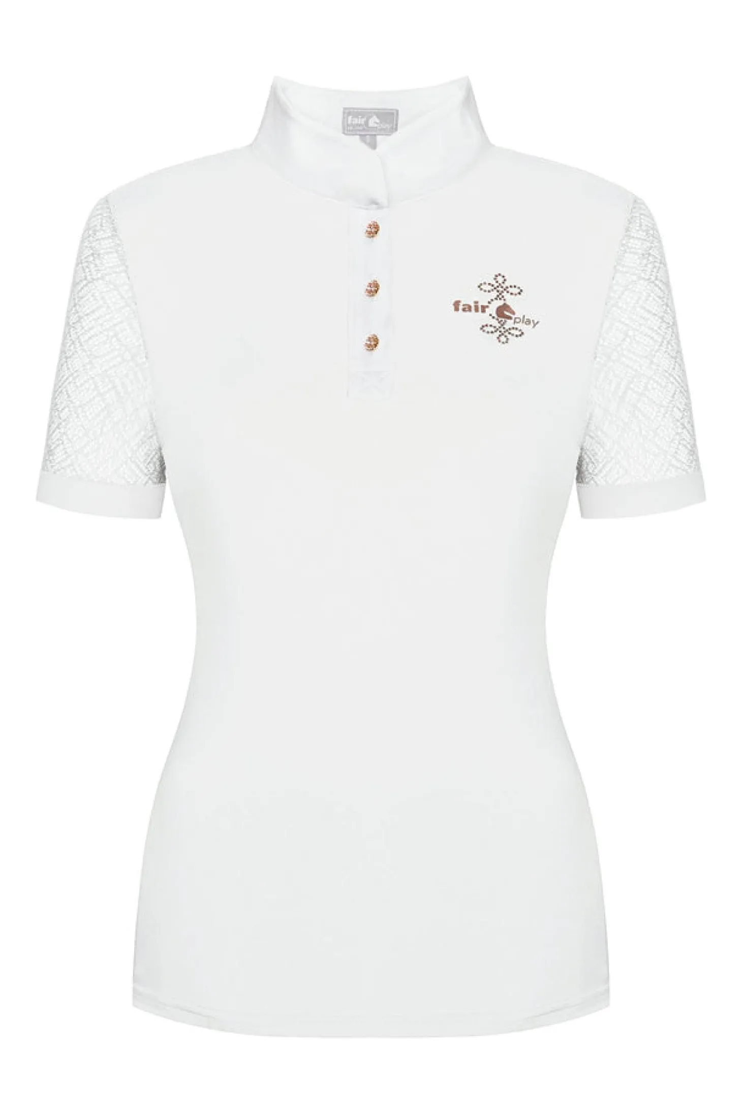 Fair Play® Ladies’ Cecile RoseGold Short Sleeve Show Shirt