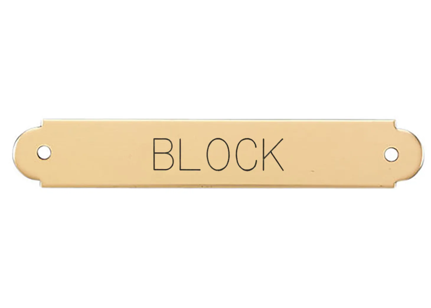 Fancy Halter Nameplate - 1 or 2 lines