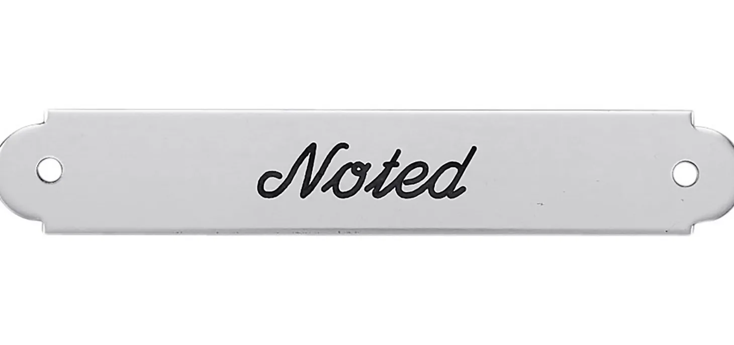 Fancy Halter Nameplate - 1 or 2 lines