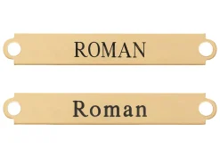 Fancy Martingale Nameplate