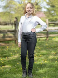 FITS® Girls’ Denim Tread Knee-Patch Breech