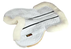 Fleeceworks™ FXK Technology Classic Sheepskin Half Pad with Rolled Edges