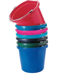 Fortiflex® 20-Quart FlatBack Bucket - Colors
