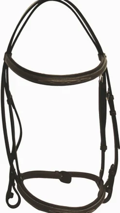 Henri de Rivel Fancy Raised Padded Bridle with Laced Reins