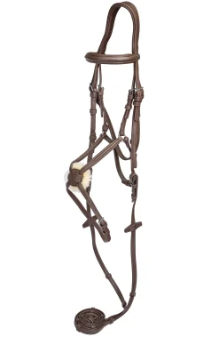 Henri de Rivel Kushy Plain Raised Figure-8 Bridle