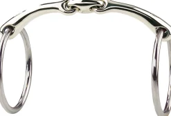 Herm Sprenger® Dynamic RS Sensogan® Bradoon - 14mm mouth; 55mm rings