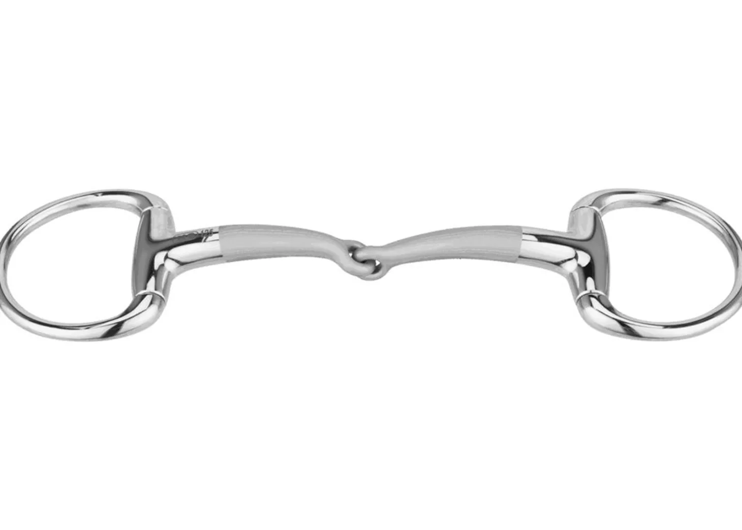 Herm Sprenger® Satinox Single-Jointed Eggbutt Bradoon with 14mm Mouth