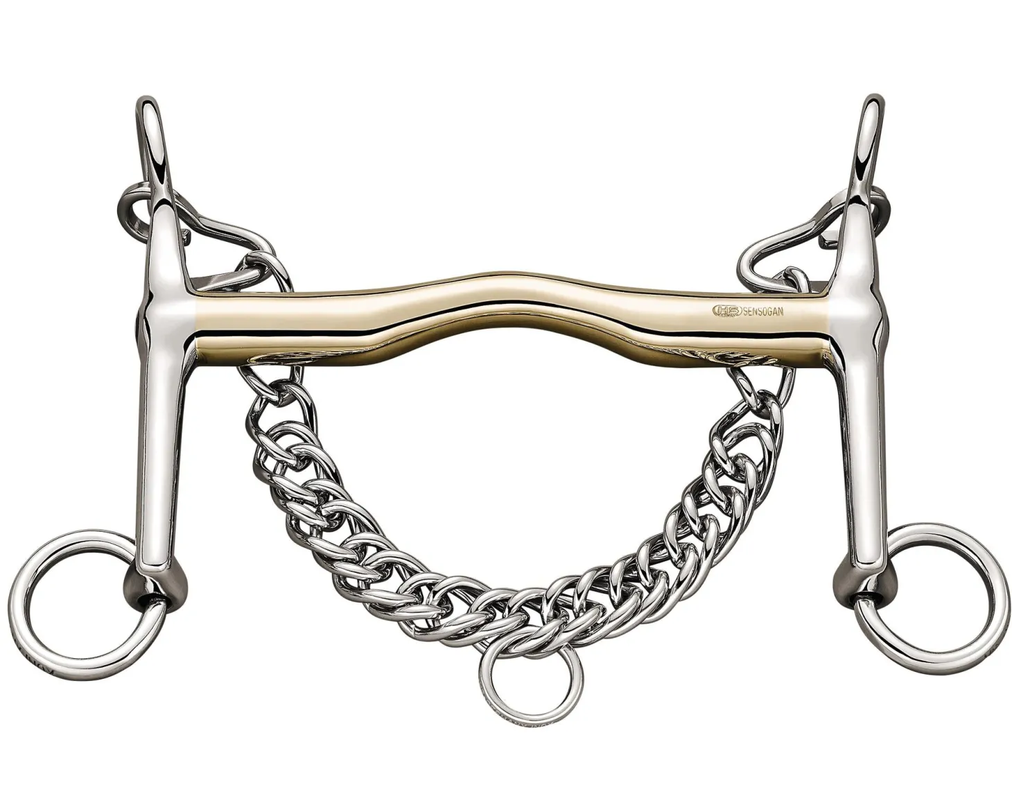 Herm Sprenger® Sensogan® Weymouth Bit - 16 mm mouth; 11 cm shanks