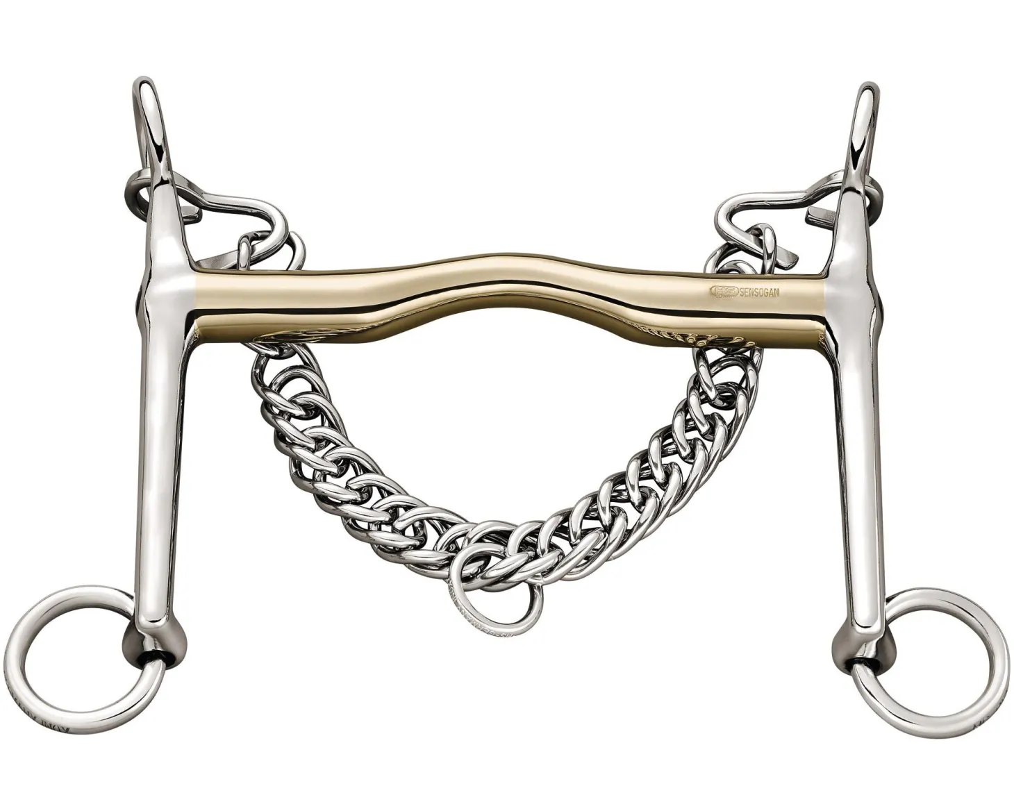 Herm Sprenger® Sensogan® Weymouth - 16mm mouth; 13cm shanks