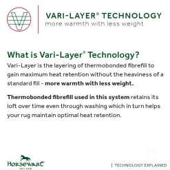 Horseware® Ireland Rambo® 1680D Vari-Layer Plus Heavy Turnout–450g