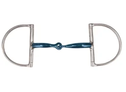 JP by Korsteel® Blue Steel Single-Jointed D-Ring Bit