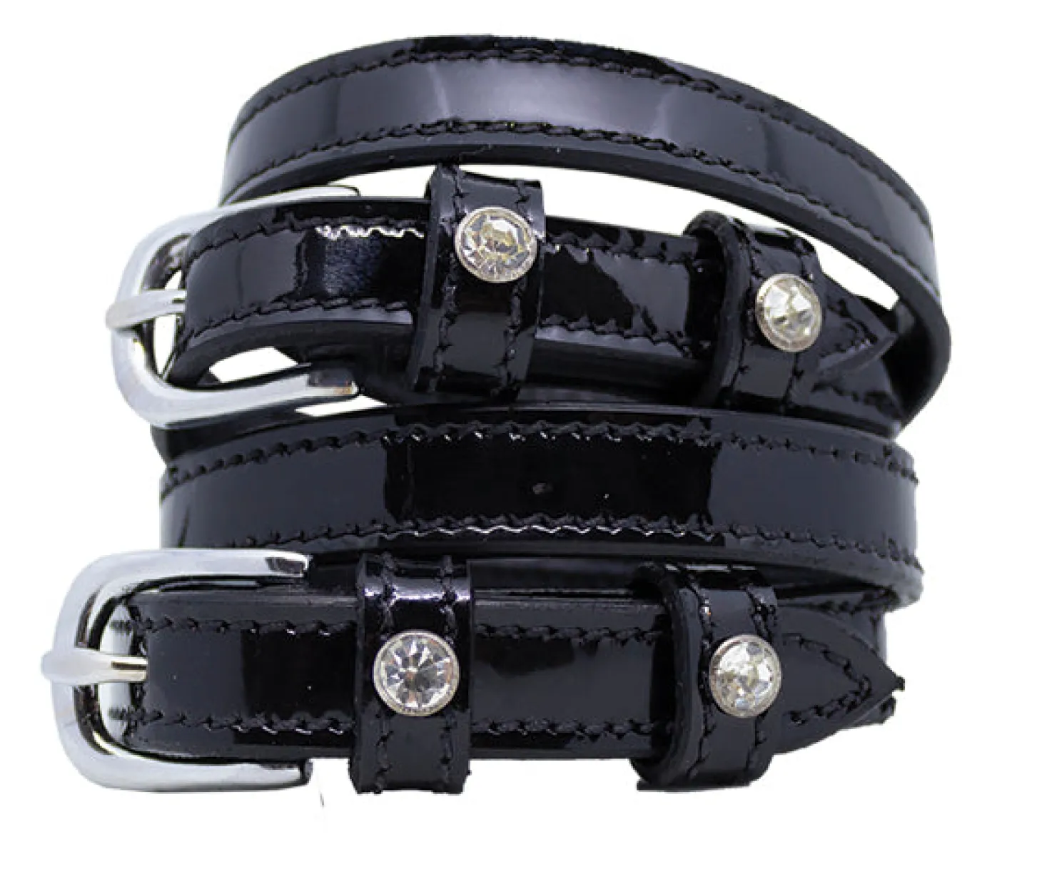 Kavalkade Patent Leather Spur Straps