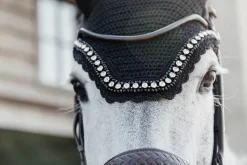 Kentucky Horsewear Wellington Big Stone & Pearl Fly Veil
