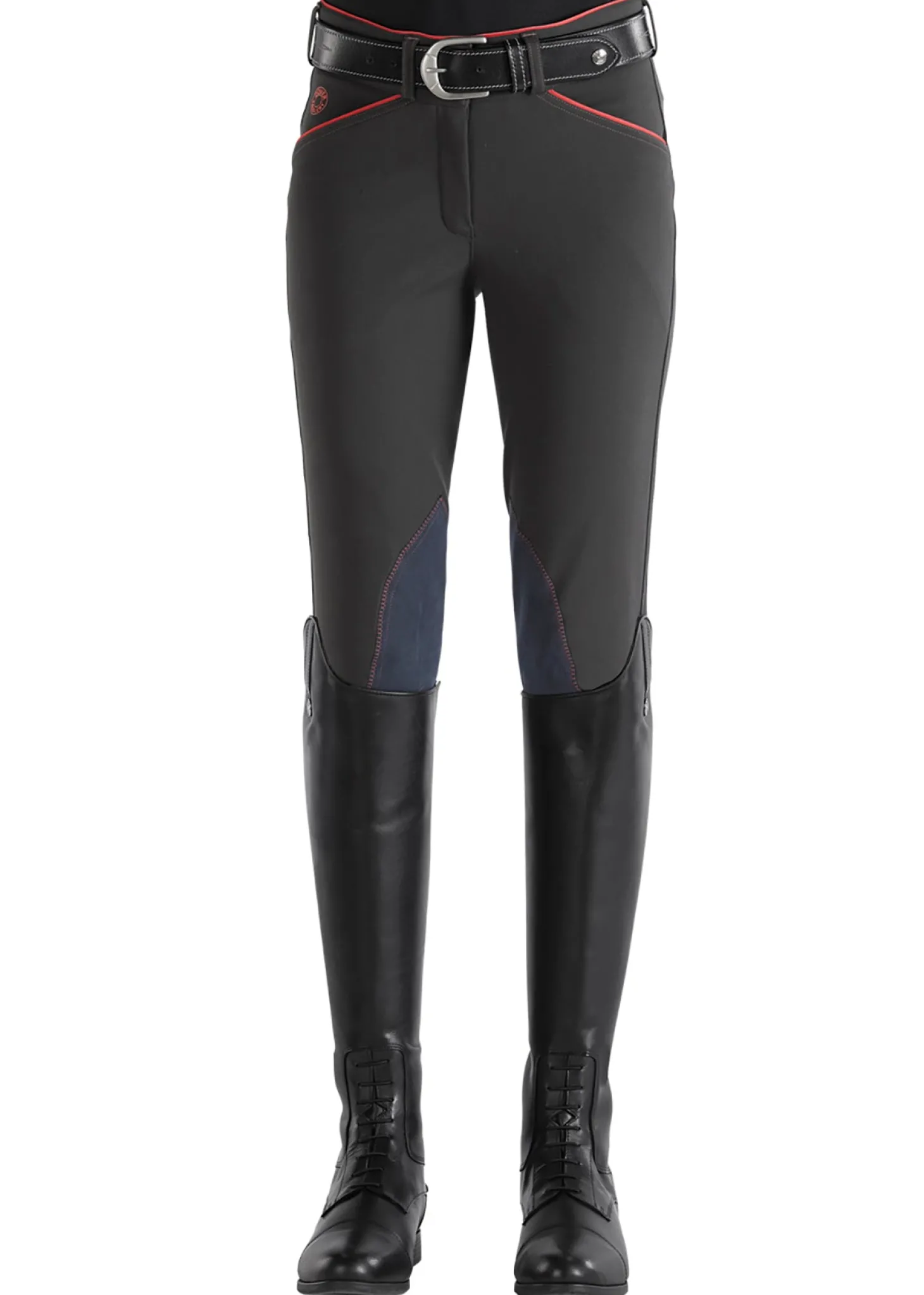 Ladies’ Wellesley Classic Piped Knee-Patch Breech