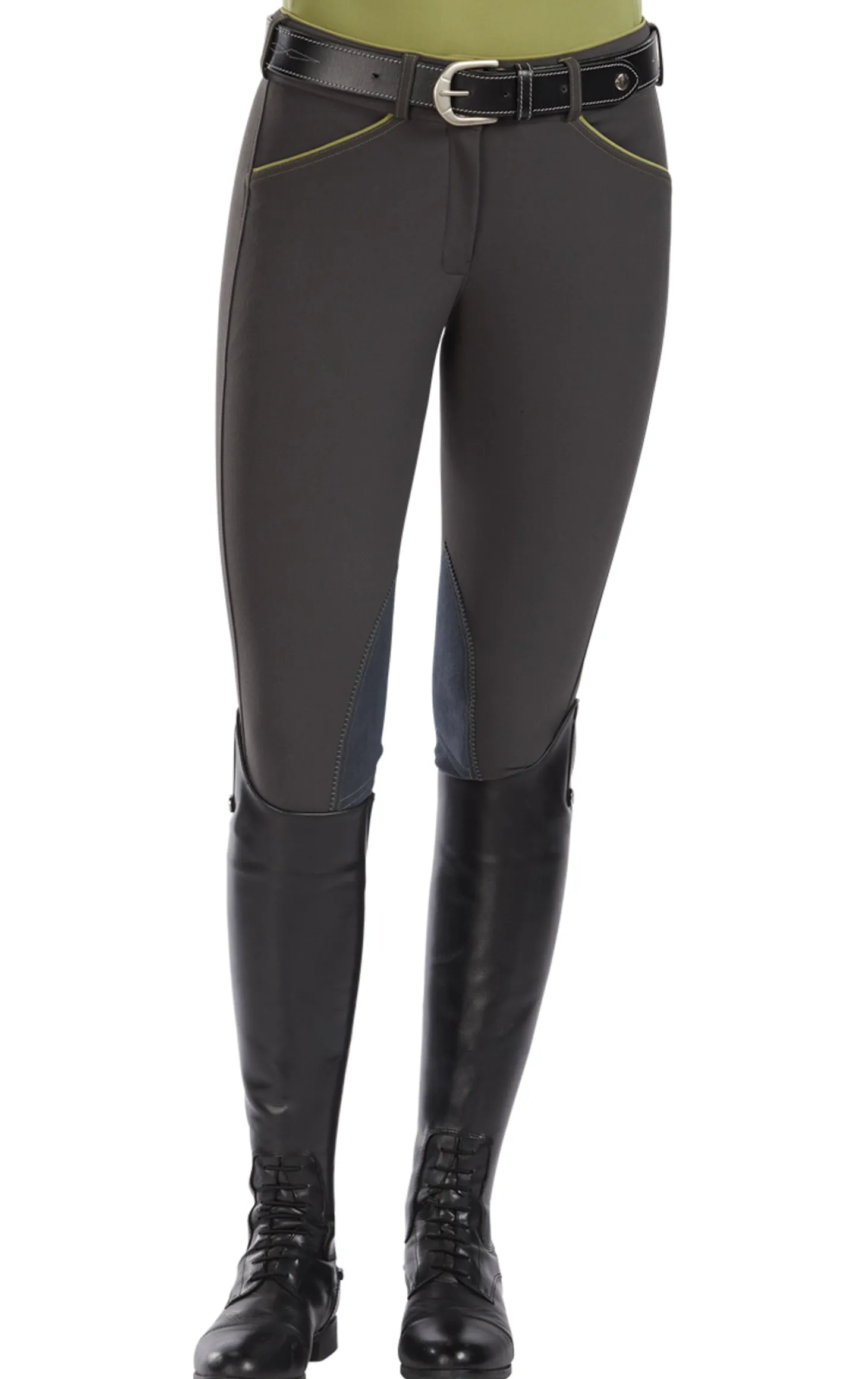 Ladies’ Wellesley Piped Knee-Patch Breech