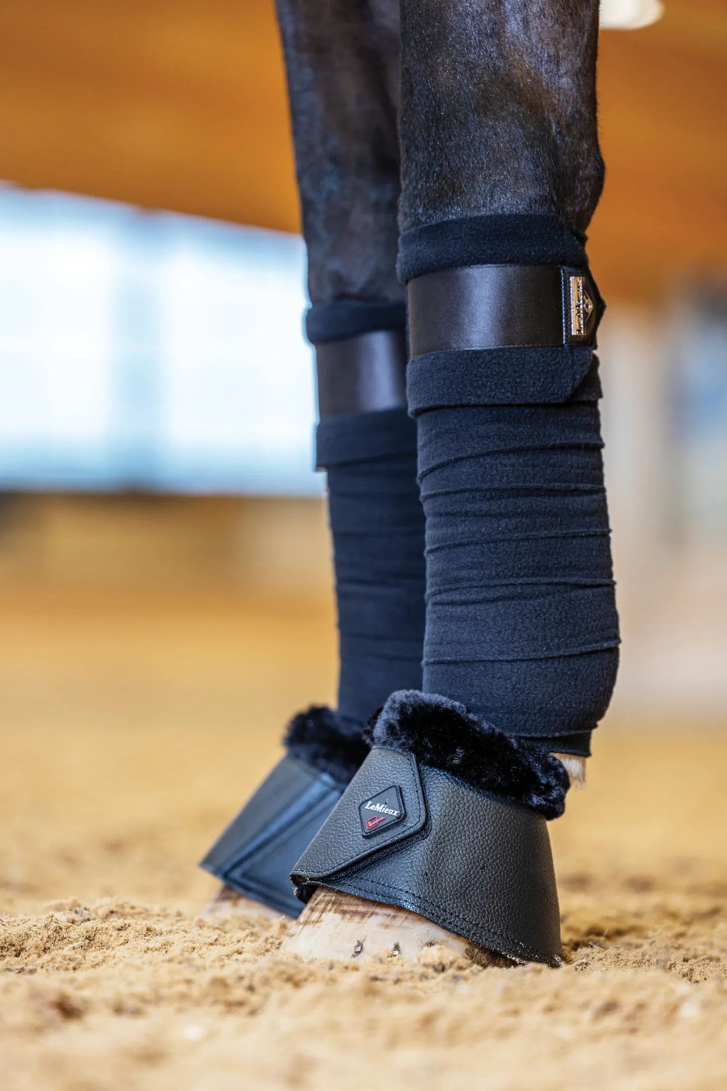 LeMieux® Fleece WrapRound Overreach Boots