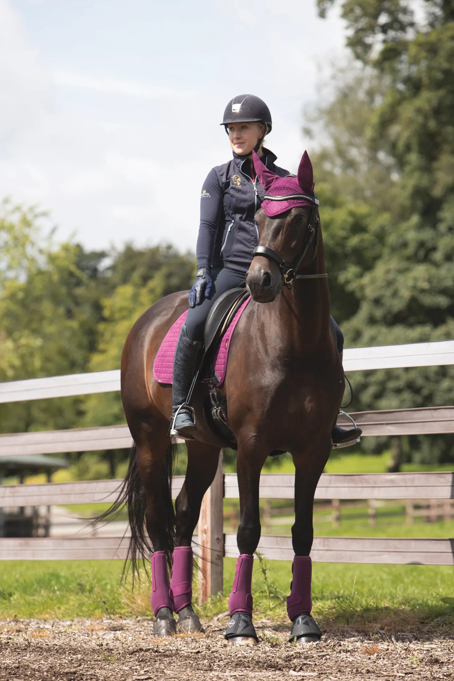 LeMieux® Suede Dressage Square Pad