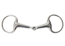 Lightweight Hollow Mouth Eggbutt Snaffle Bit