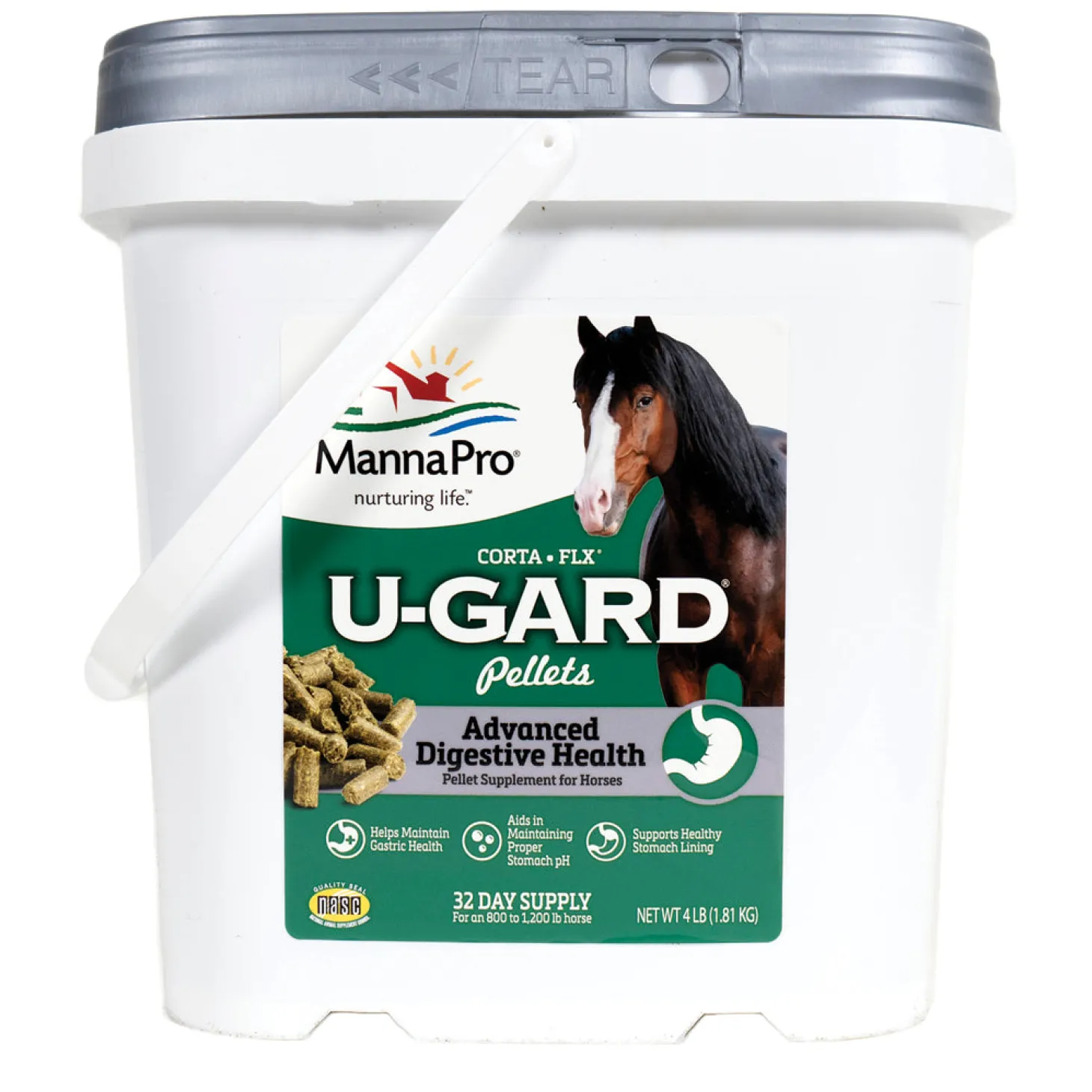 Manna Pro® Corta-Flx® U-Gard™ Pellets, 4 Pounds