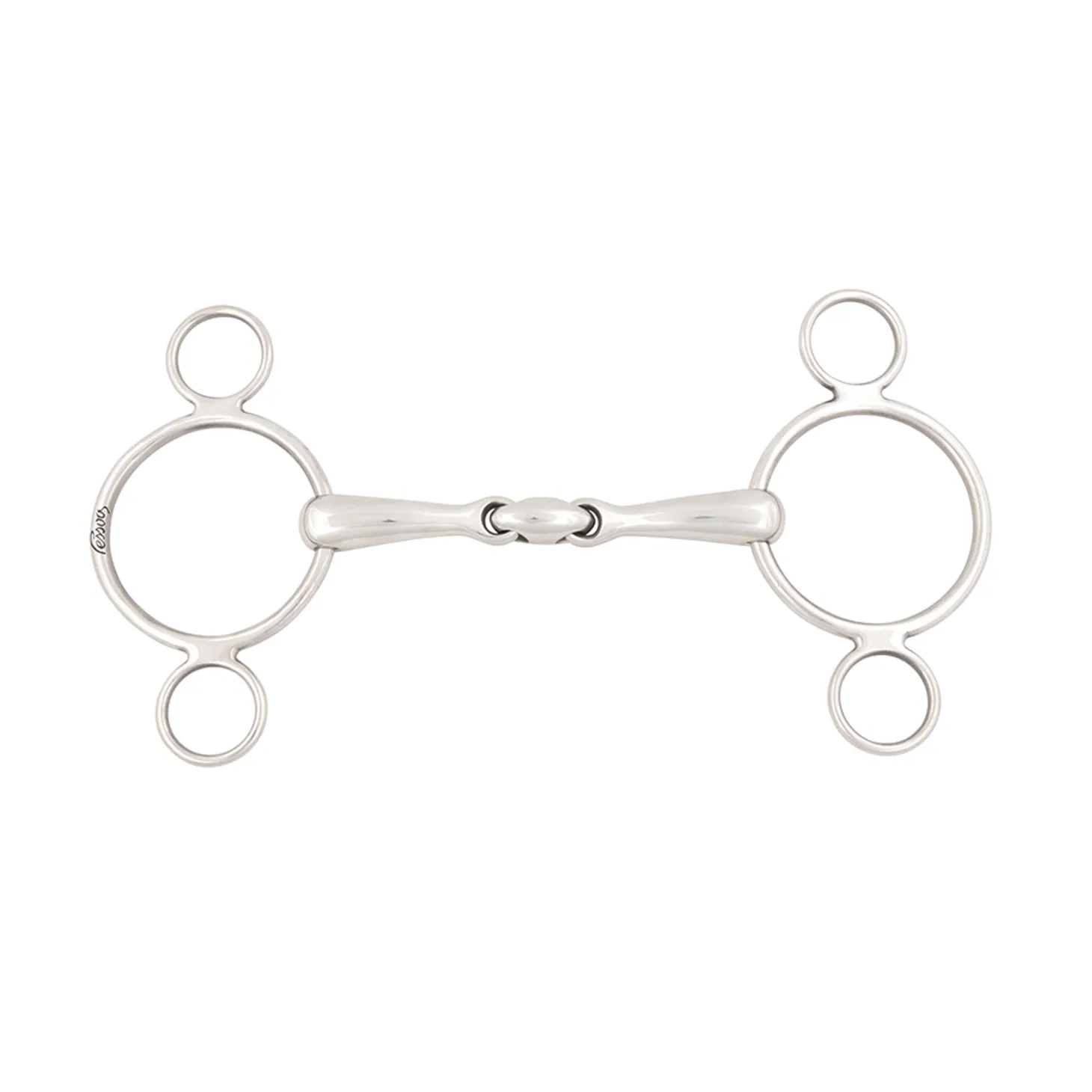 Metalab Magic System™ Double-Jointed French Link Continental Gag Bit