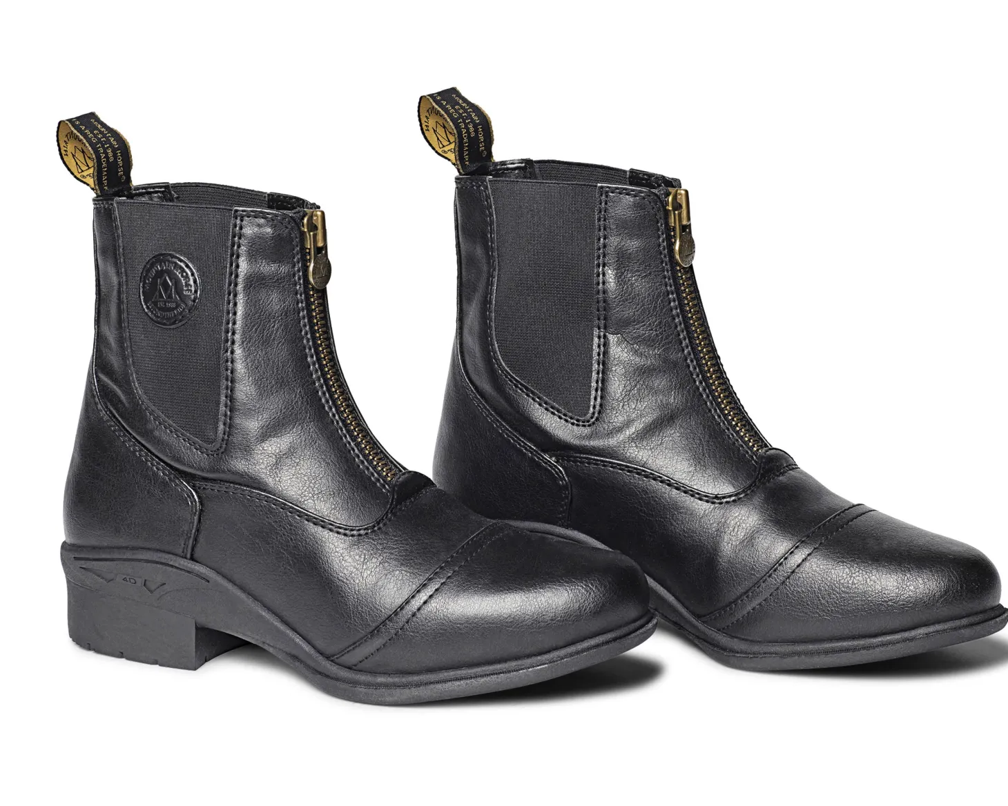 Mountain Horse® Kids’ Veganza Zip Paddock Boots
