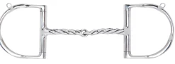 Myler® English D-Ring MB 09 Twist with Hooks