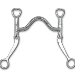 Myler® Flat Shank Medium Wide Mullen Port MB 16