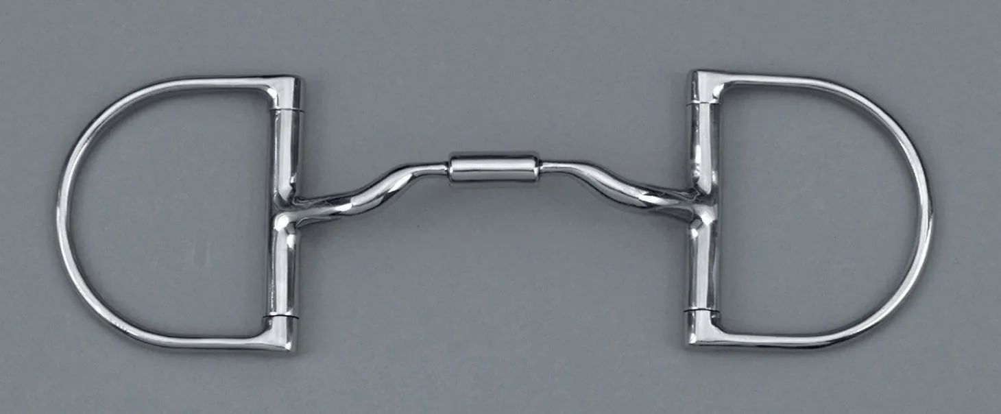Myler® Low Port Comfort Snaffle D-Ring Bit MB 04