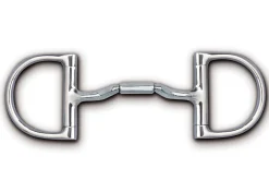 Myler® Mullen Barrel Low Port Medium D-Ring MB 36