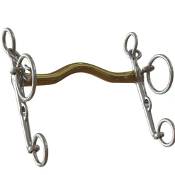 Neue Schule Slimma Show Pelham Bit - 14 mm mouth; 7 cm shanks